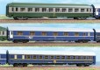 55177 ACME Set of 3 passenger cars of Simplon Express train (Exp 220/221 Paris- Beograd) (Set 2)